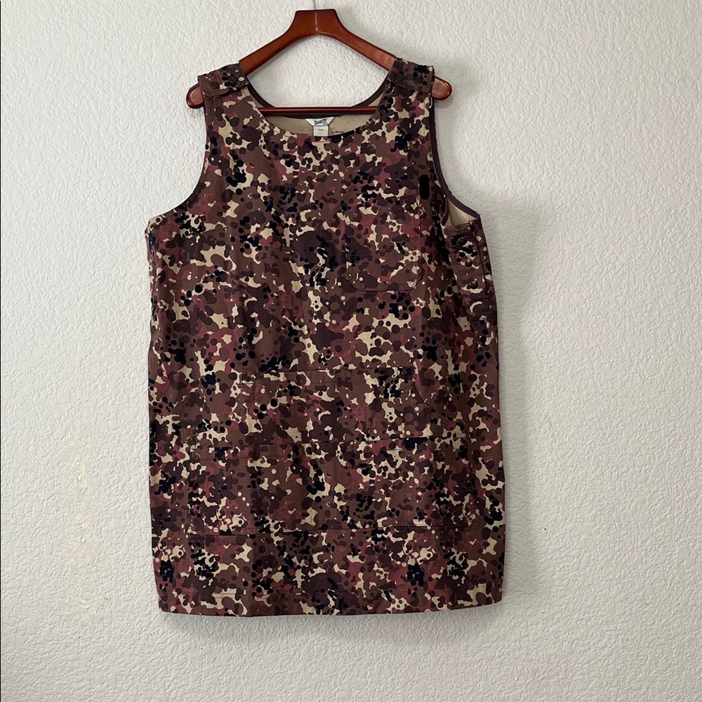 Duluth Apron Cargo Utility Overall Dress